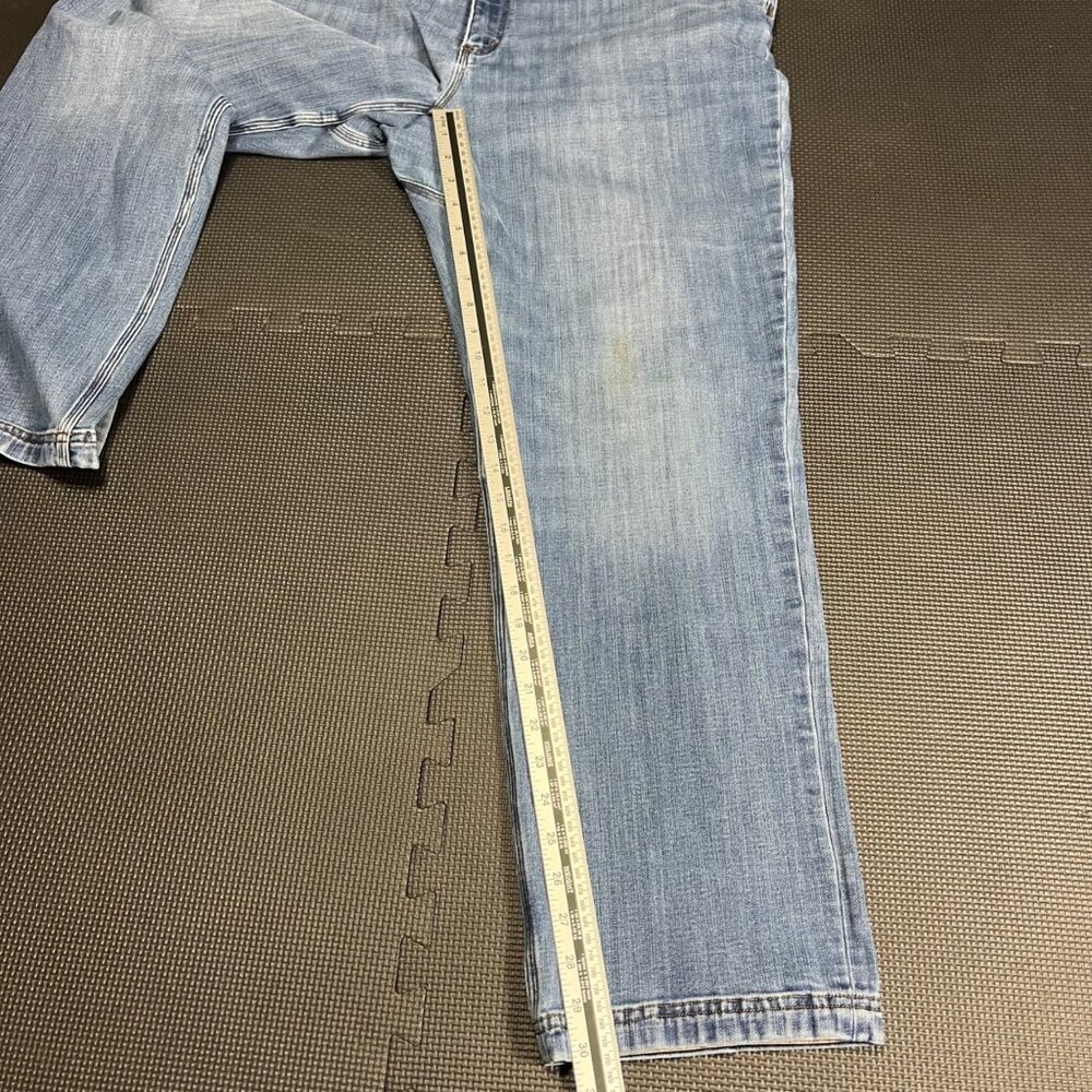 Duluth Ballroom Double Flex Relaxed Fit Jeans 42x32 Light Wash Made In Indonesia - Picture 3 of 6